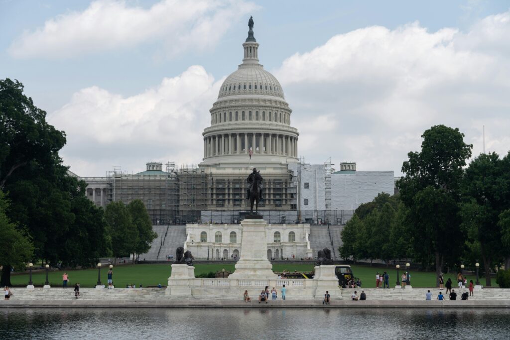 U.S. Capitol building representing healthcare legislation