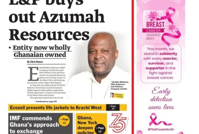 Newspaper Headlines Of Monday, October 20, 2025