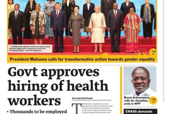 Newspaper Headlines Of Tuesday, October 14, 2025