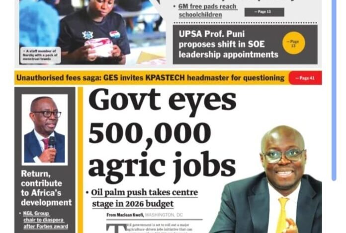 Newspaper Headlines Of Tuesday, October 28, 2025