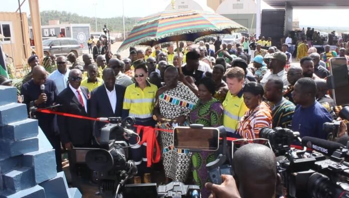 Veep, Asantehene commission Newmont Ahafo North Mine