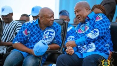 Abedi Pele spotted with President Mahama at Ghanasco's anniversary