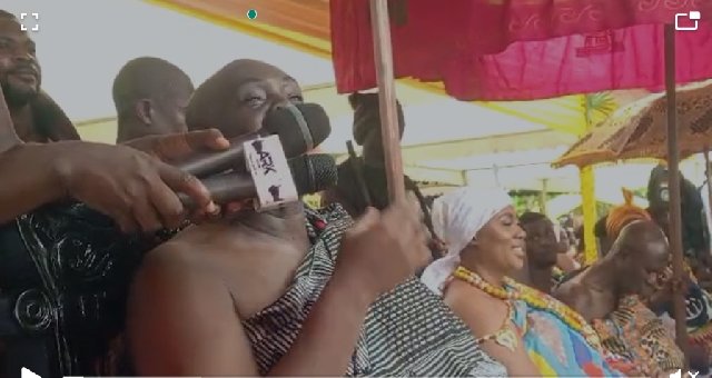 Dormaa Omanhene urges gov't to complete Berekum–Sampa road