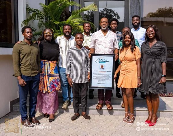 Dr Opoku Prempeh hosts UNFPA YoLe Cohort 4