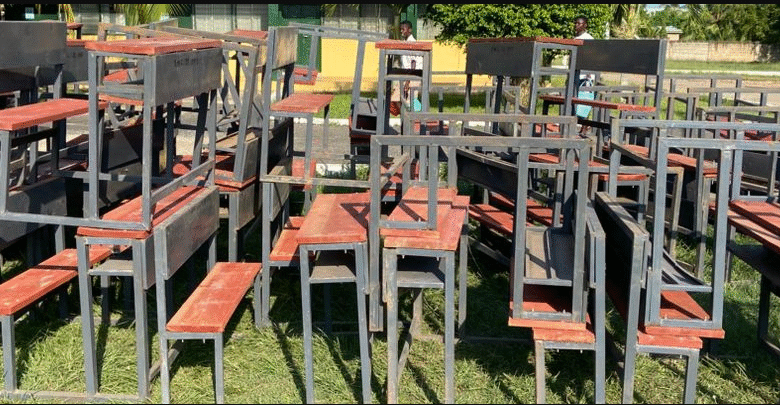 Effutu Municipal Assembly Donates 100 Dual Desks to Winneba Secondary School