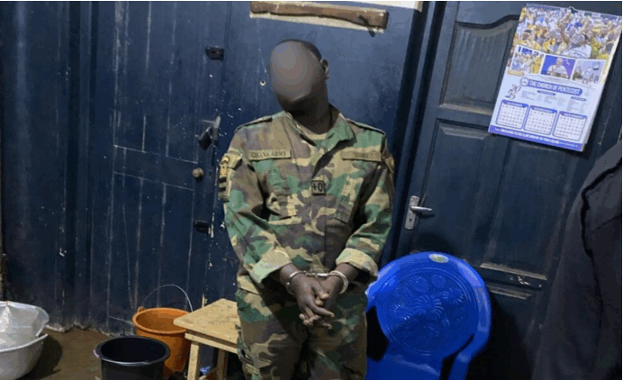 Fake soldier nabbed after snatching Okada rider’s motorbike in Oti Region