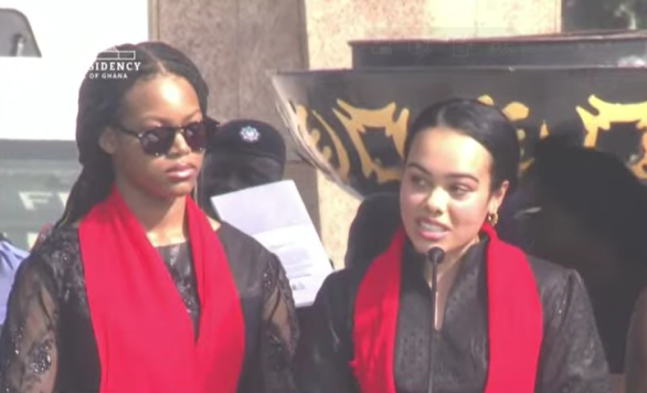 Grandchildren hail Nana Konadu as their hero in emotional funeral tribute