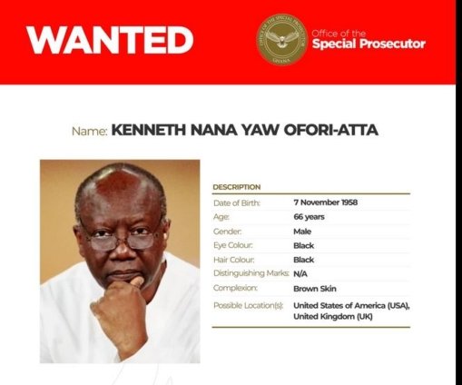 OSP clarifies status of Ken Ofori-Atta’s INTERPOL Red Notice application