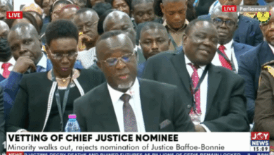 Mahama swears in Paul Baffoe-Bonnie as new Chief Justice today