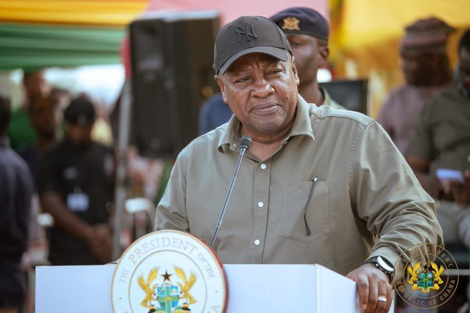 'I will never give up in the fight against illegal mining' - President Mahama assures