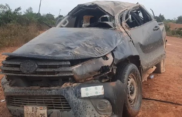 NAIMOS officer dead, four injured in crash during anti-galamsey operation