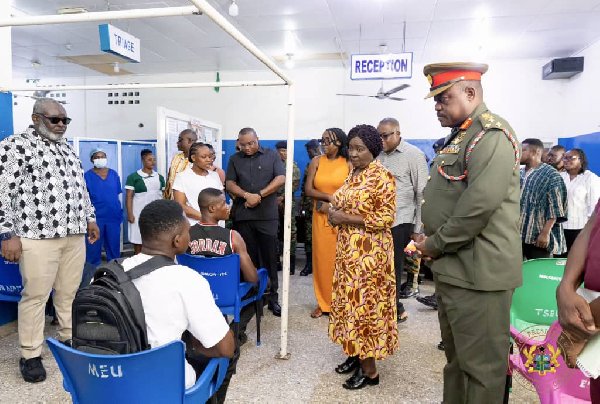 Prof Naana Opoku-Agyemang visits El-Wak stampede victims