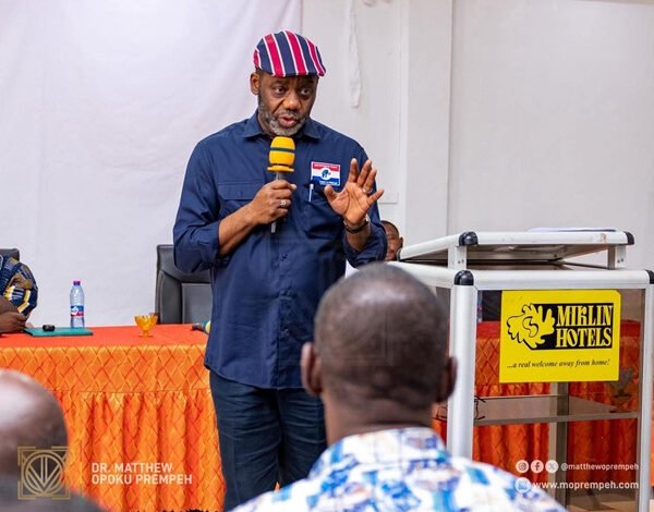 Napo Inspires Ashanti NPP Executives: 'We lost the election, but not our purpose'