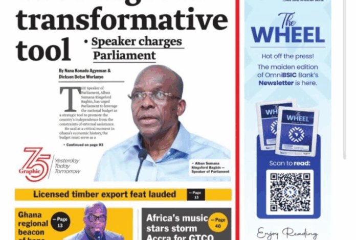 Newspaper Headlines Of Monday, November 17,2025