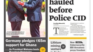 Newspaper Headlines Of Tuesday, November 4, 2025