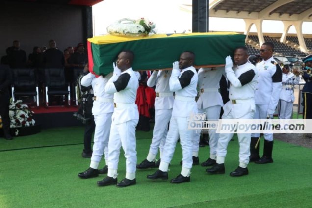 Photos: State funeral for former First Lady Nana Konadu Agyeman-Rawlings