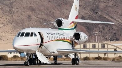 Presidential jet returns to Ghana after eight months of repairs in France