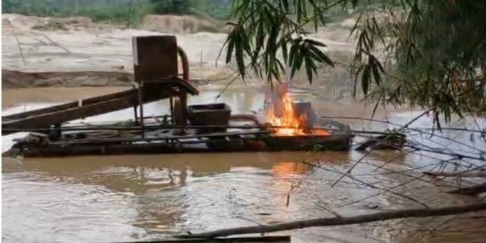 River Ankobra: Blue Water Guards destroy five changfan machines