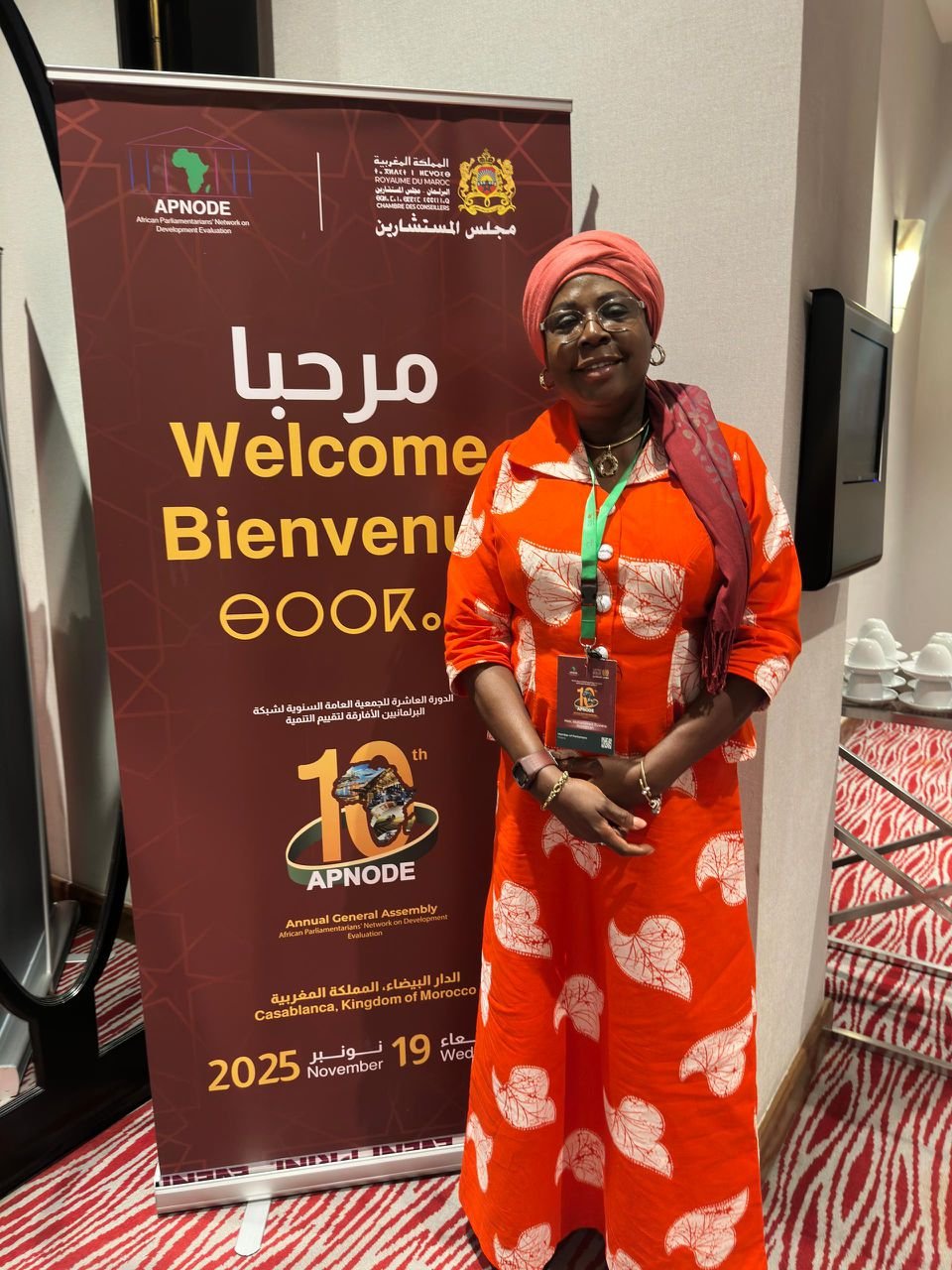 Salaga South MP Represents Ghana at APNODE Annual General Meeting in Morocco