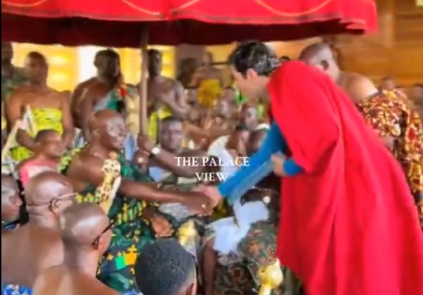 Why Superman visited Asantehene during the Akwasidae Festival