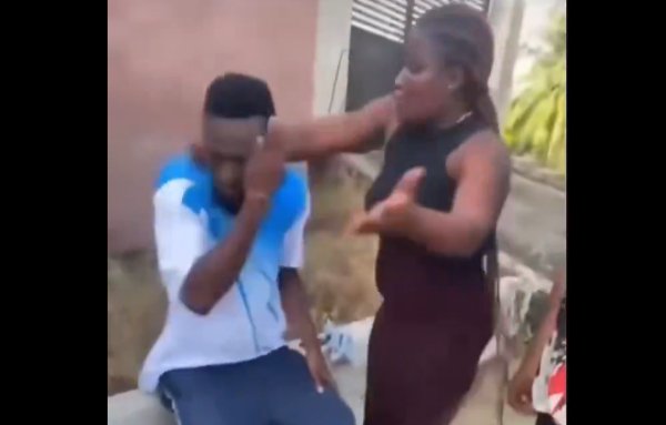Viral video of young woman assaulting man sparks public outrage