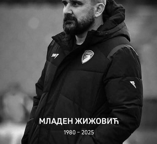 Breaking News: Serbian Super League coach Mladen Žižović dies after collapsing on touchline