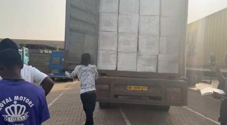 9 arrested after Customs intercepts undeclared Tramadol at Tema Port