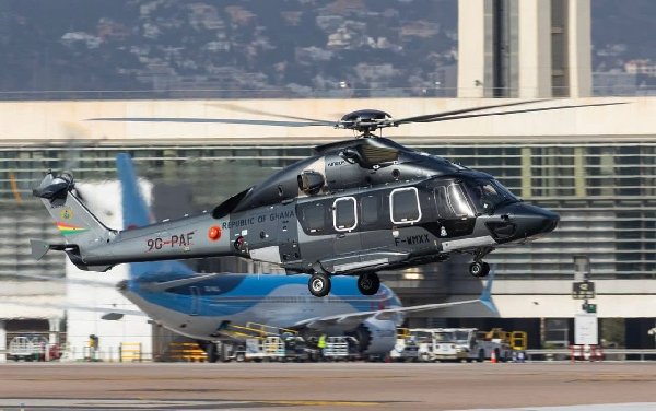 Take a look at Ghana's new multi-mission Airbus helicopter